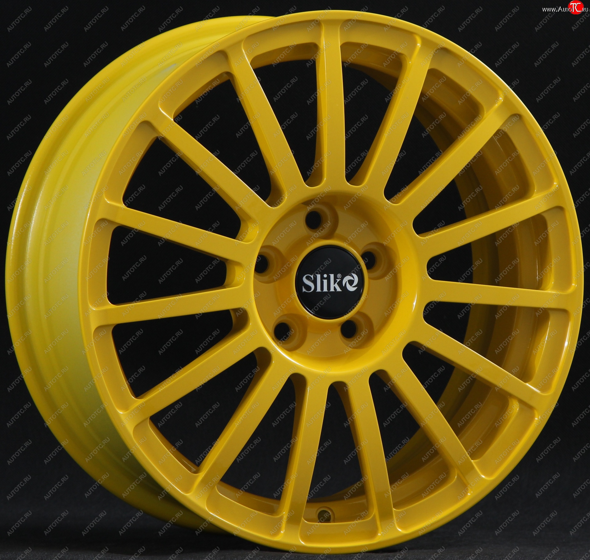 18 999 р. Кованый диск Slik classik R16x6.5 Ярко желтый RAL 1021 (YELLOW) 6.5x16   (Цвет: YELLOW)  с доставкой в г. Керчь