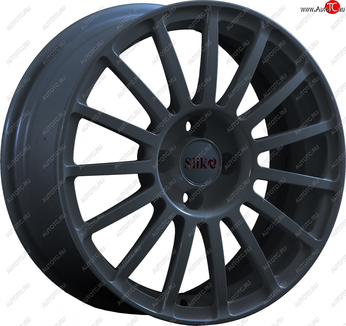 18 999 р. Кованый диск Slik classik R16x6.5 Графит глянцевый (GM) 6.5x16   (Цвет: GM)  с доставкой в г. Керчь