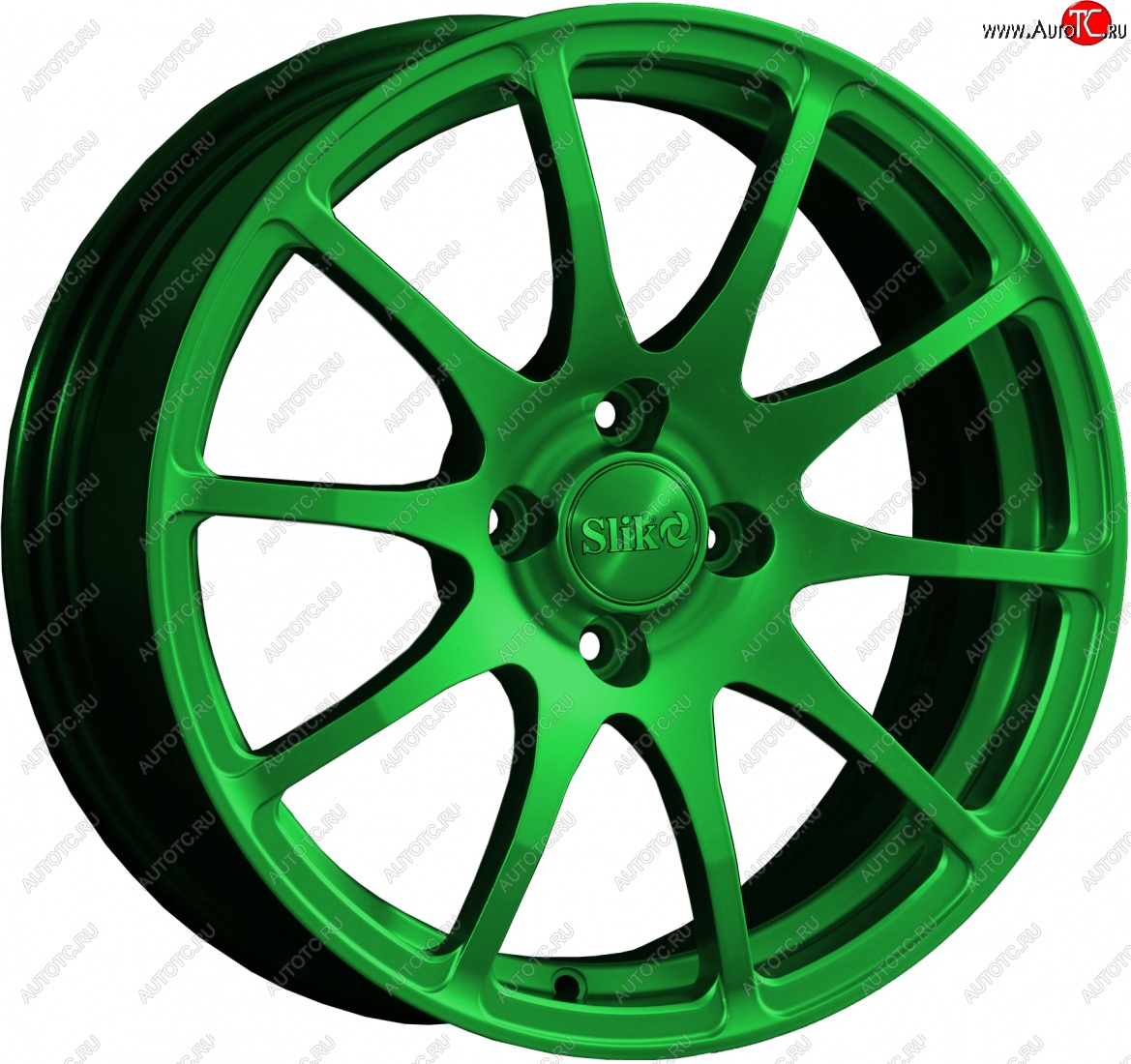 18 999 р. Кованый диск Slik classik R16x6.5 Зеленый (GREEN) 6.5x16 Opel Antara (2006-2010) 5x115.0xDIA70.3xET46.0 (Цвет: GREEN)