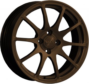 Кованый диск Slik classik R16x6.5 Коньячная бронза. Матовый (MBRZCGN) 6.5x16  (Цвет: MBRZCGN)