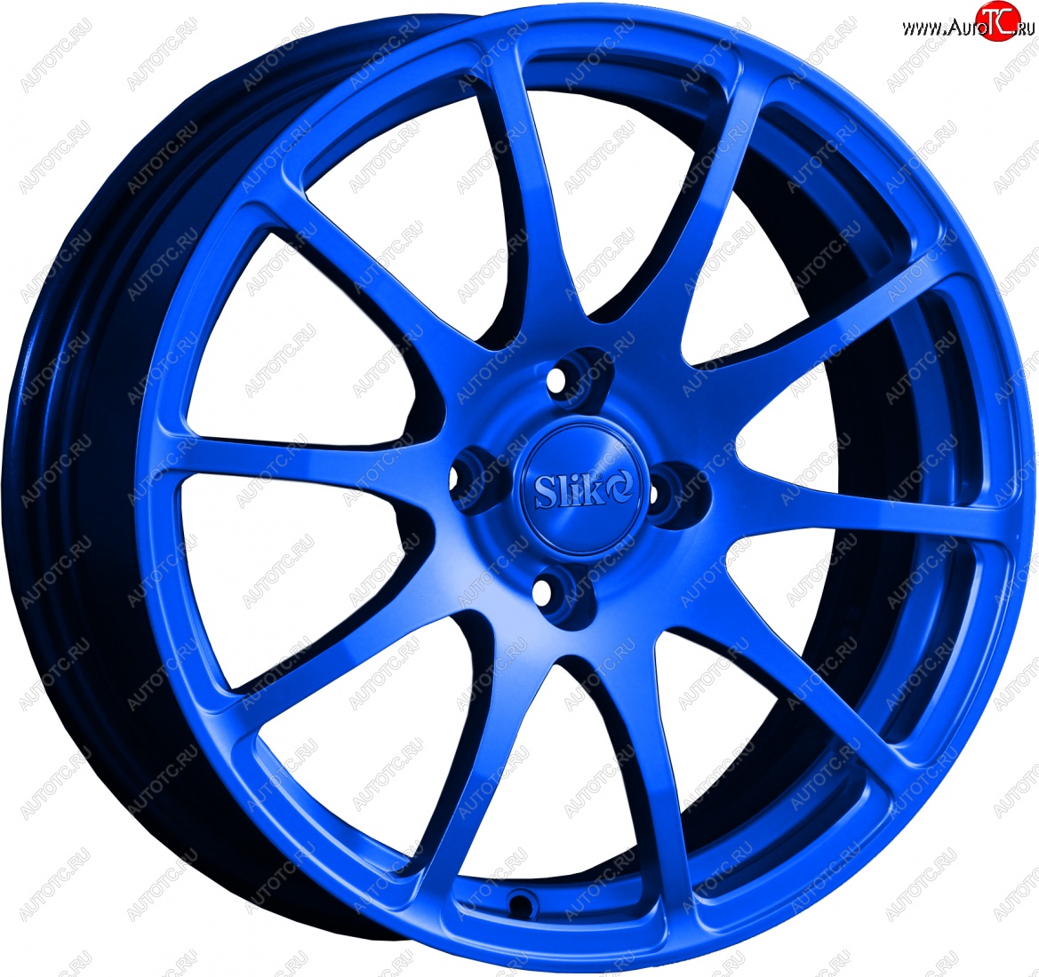 18 999 р. Кованый диск Slik classik R16x6.5 Candy BLUE синий 6.5x16   (Цвет: Candy BLUE синий 6.5x16)  с доставкой в г. Керчь