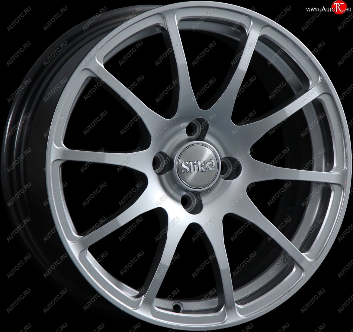 18 999 р. Кованый диск Slik classik R16x6.5 Серебристый светлый (S16) 6.5x16   (Цвет: S16)  с доставкой в г. Керчь