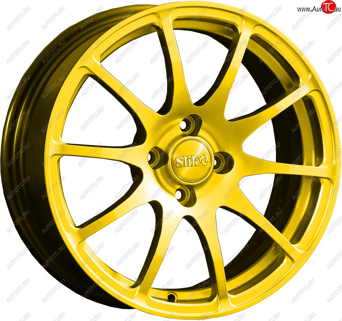 18 999 р. Кованый диск Slik classik R16x6.5 Ярко желтый RAL 1021 (YELLOW) 6.5x16   (Цвет: YELLOW)  с доставкой в г. Керчь