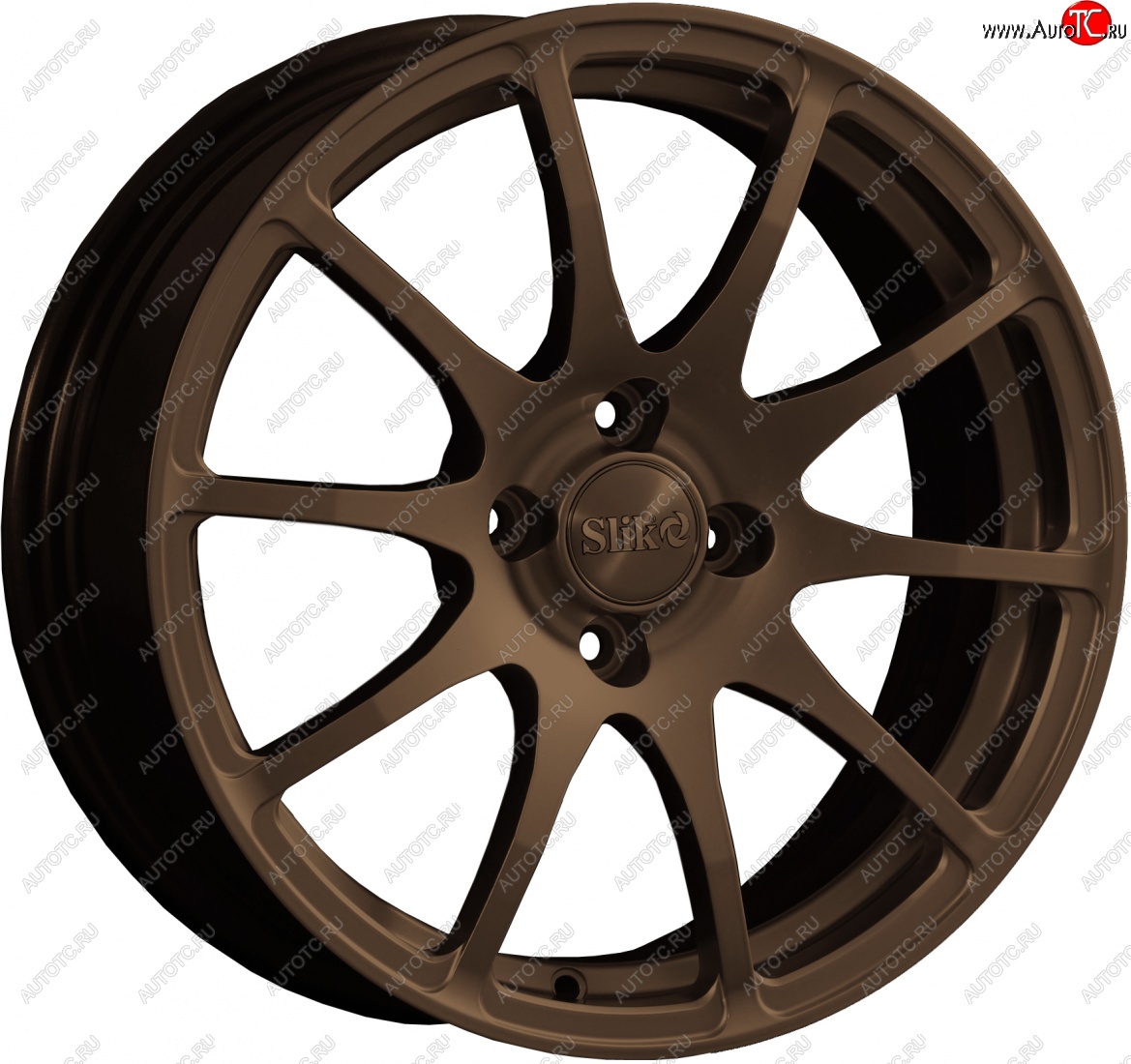 18 999 р. Кованый диск Slik classik R16x6.5 Бронза (BRZ) 6.5x16   (Цвет: BRZ)  с доставкой в г. Керчь