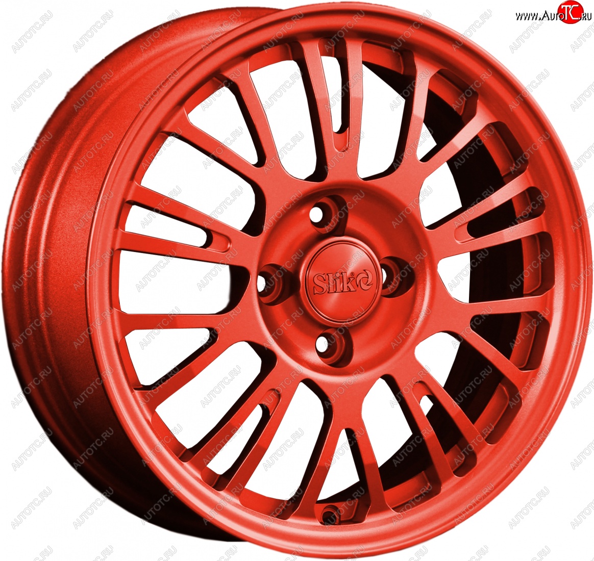 14 799 р. Кованый диск Slik Classik 6x15 (Candy алый)   (Цвет: Candy алый)  с доставкой в г. Керчь