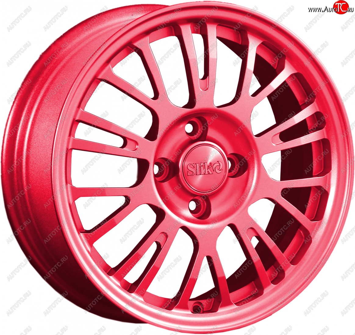 14 799 р. Кованый диск Slik Classik 6x15 (Candy рубиновый)   (Цвет: Candy рубиновый)  с доставкой в г. Керчь