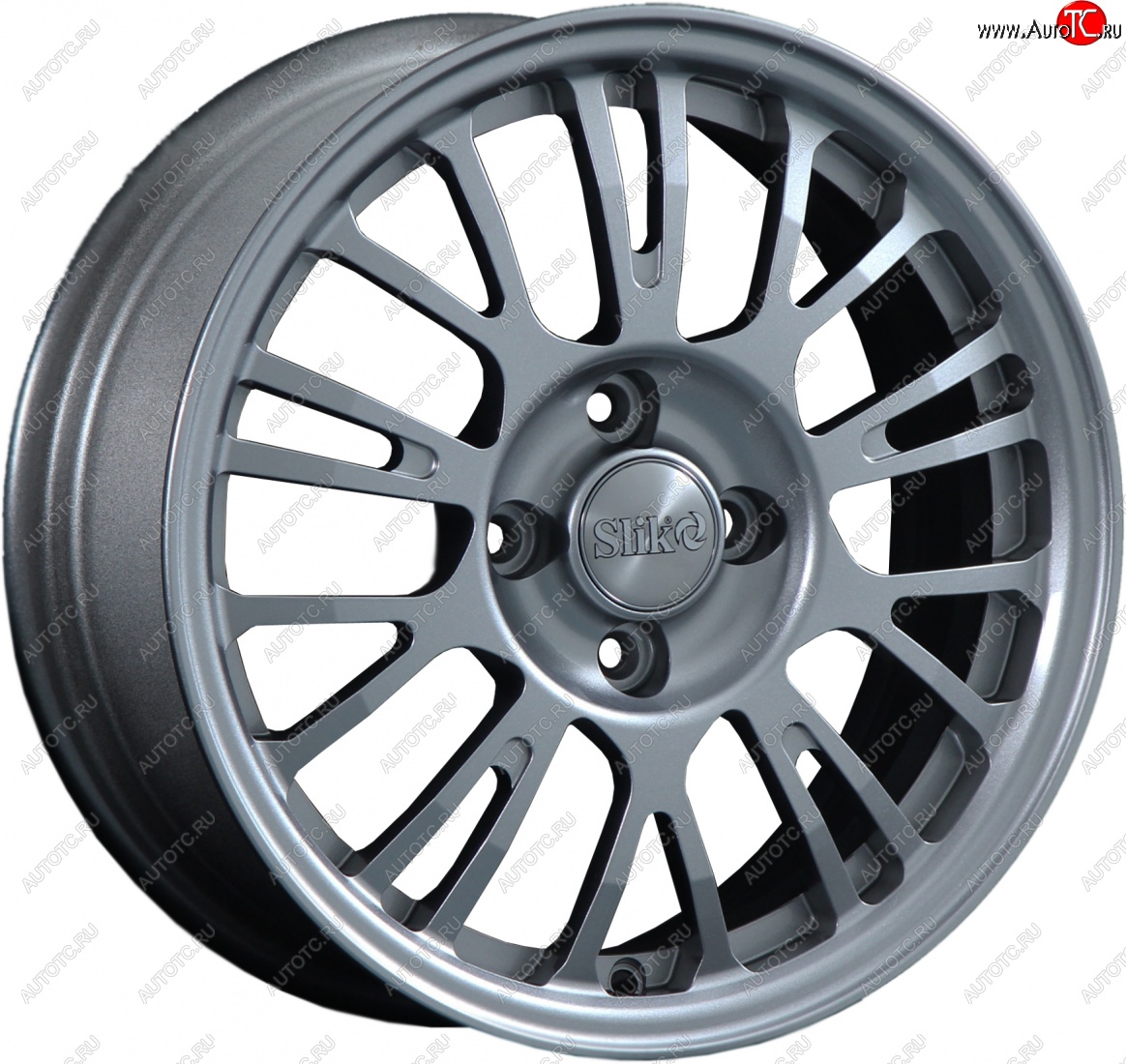 14 799 р. Кованый диск Slik Classik 6x15 (Серебристый тёмный)   (Цвет: Серебристый тёмный)  с доставкой в г. Керчь
