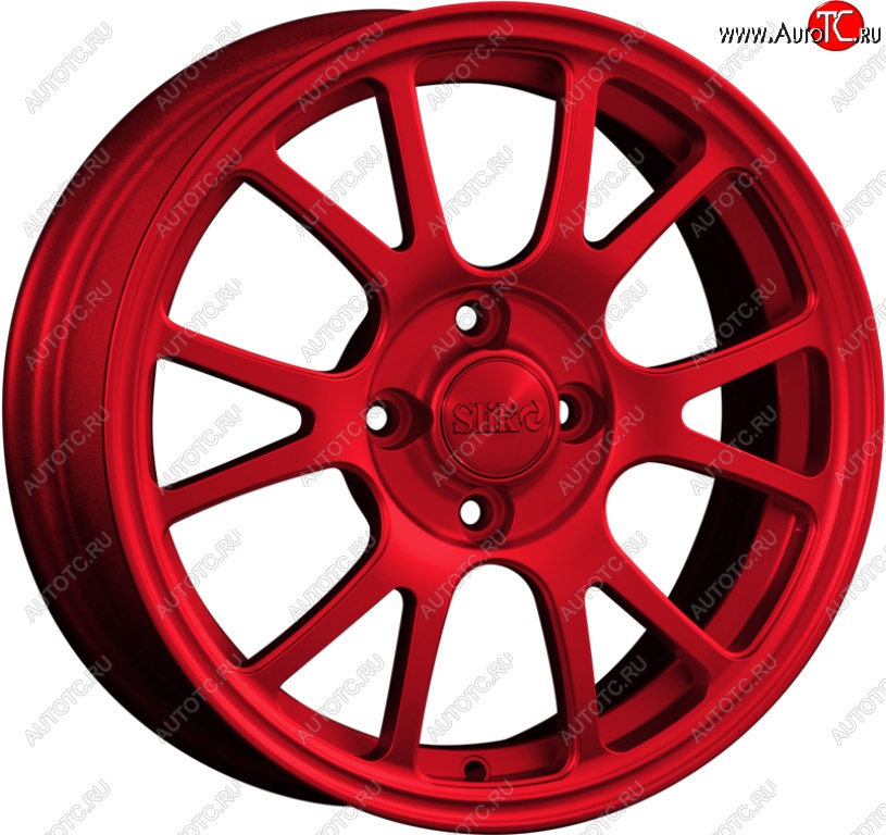 14 899 р. Кованый диск Slik Classik 6x15 (Красный)   (Цвет: Красный)  с доставкой в г. Керчь