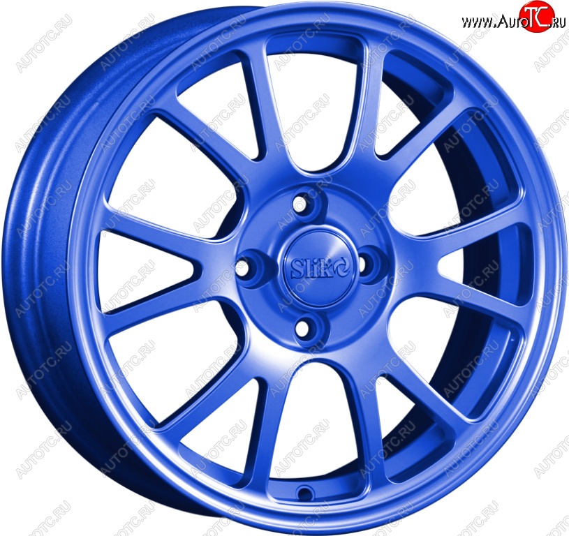 14 899 р. Кованый диск Slik Classik 6x15 (Синий)   (Цвет: Синий)  с доставкой в г. Керчь