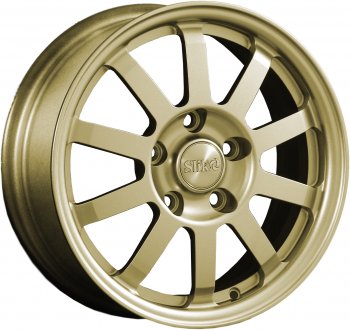 Кованый диск Slik Classik 6x15 (Металлик золотой) Audi A6 C6 дорестайлинг, универсал (2004-2008) 5x112.0xDIA57.1xET45.0