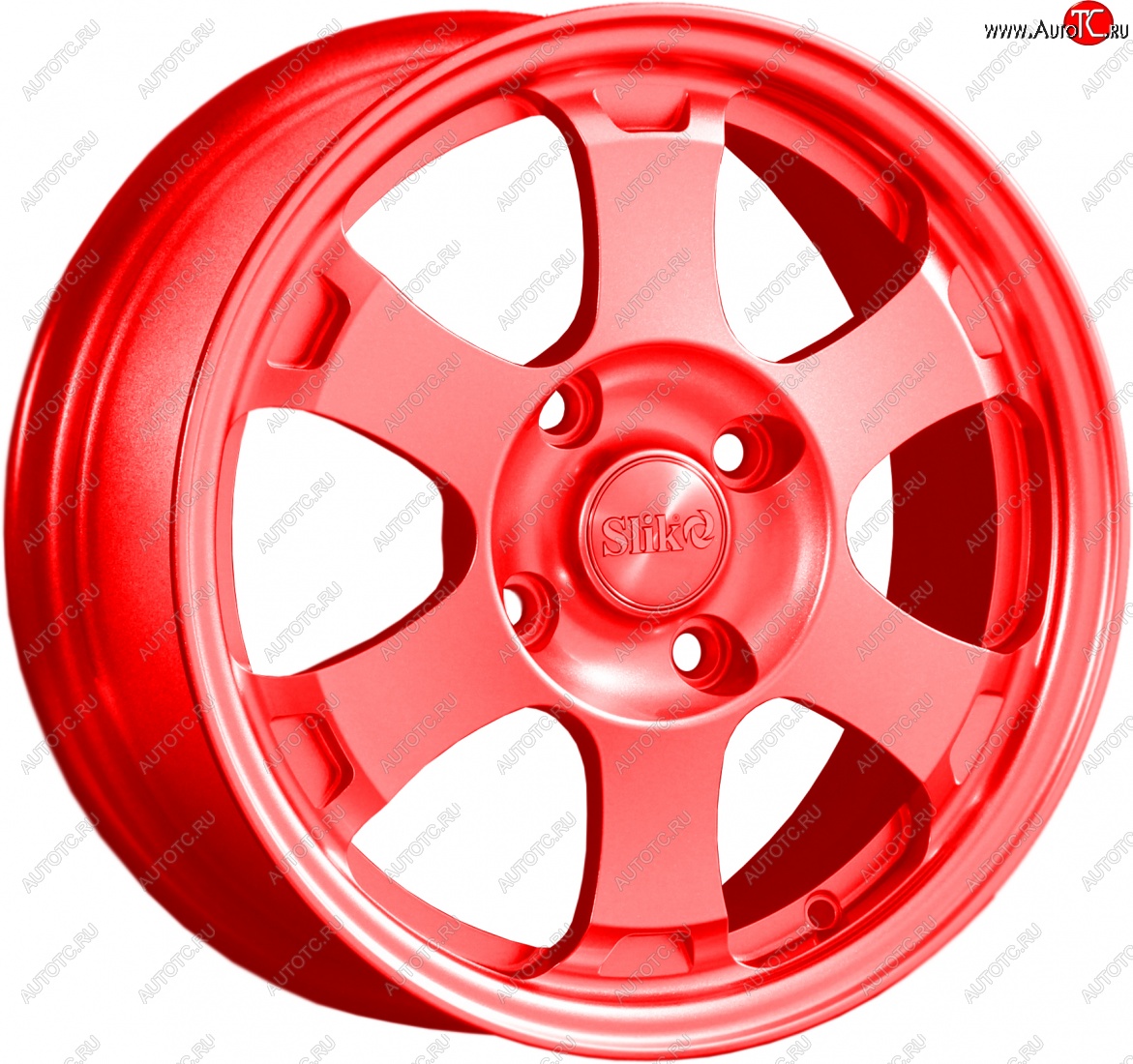 14 799 р. Кованый диск Slik Classik 6x15 (RAL 3026 ярко-алый)   (Цвет: RAL 3026 ярко-алый)  с доставкой в г. Керчь