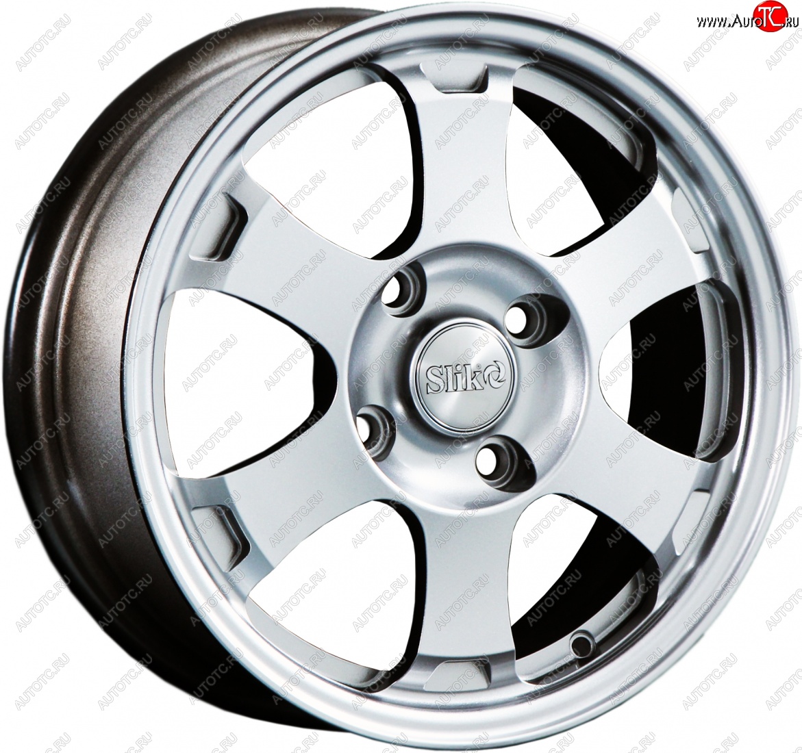 14 799 р. Кованый диск Slik Classik 6x15 (Белый)   (Цвет: Белый)  с доставкой в г. Керчь