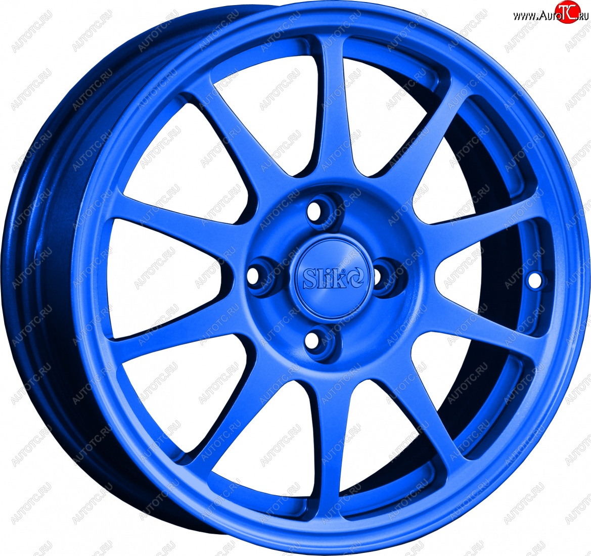 14 799 р. Кованый диск Slik Classik 6x15 (Синий)   (Цвет: Синий)  с доставкой в г. Керчь