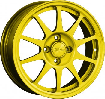 Кованый диск Slik Classik 6x15 (Ярко-желтый RAL 1021)  (Цвет: Ярко-желтый RAL 1021)