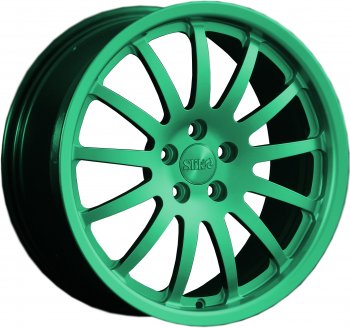Кованый диск Slik classik R17x7.5 Candy Green изумрудно-зеленый 7.5x17  (Цвет: Candy Green изумрудно-зеленый 7.5x17)