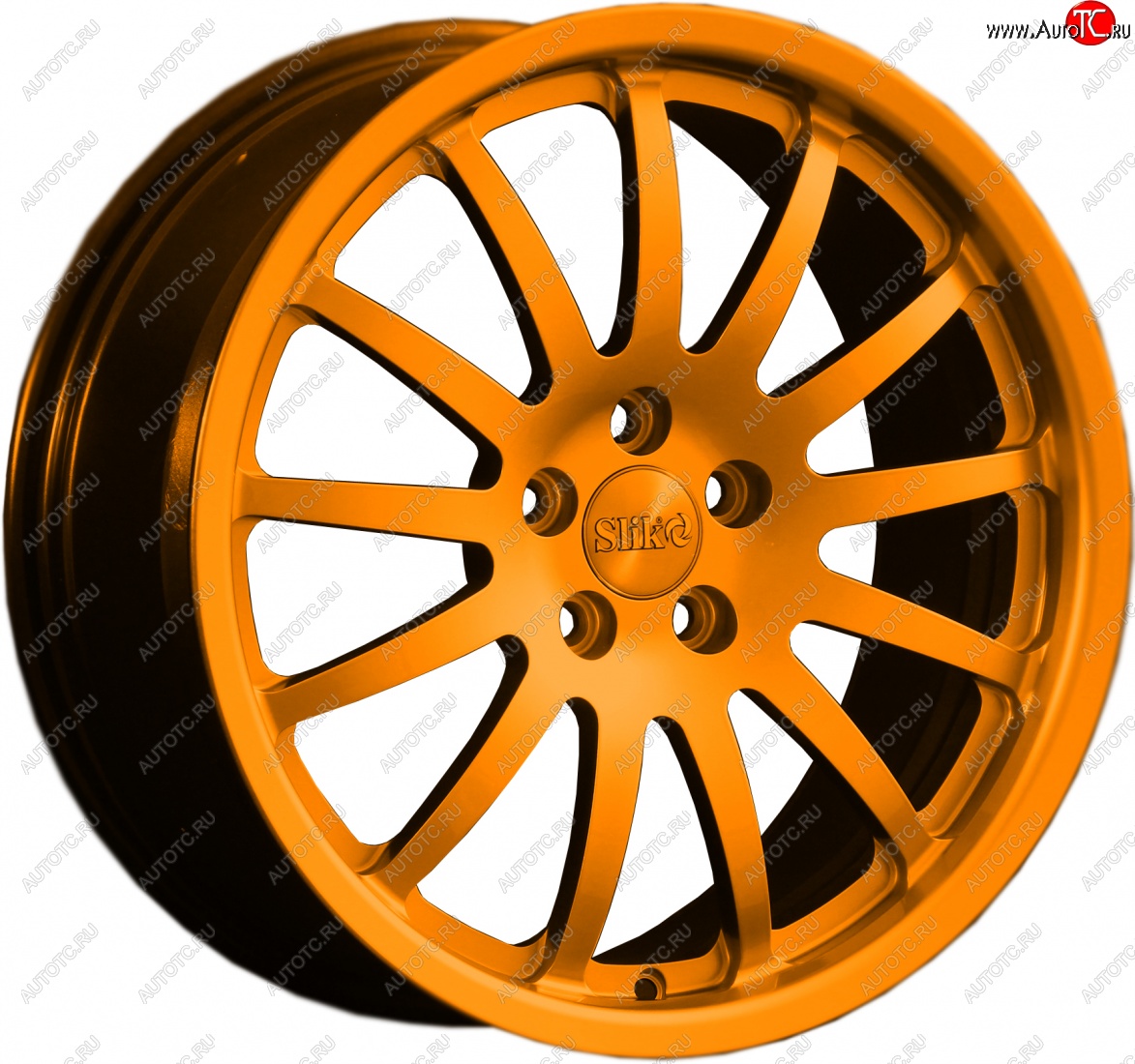 14 599 р. Кованый диск Slik classik R17x7.5 Candy Медно-оранжевый глянцевый 7.5x17   (Цвет: Candy Медно-оранжевый глянцевый 7.5x17)  с доставкой в г. Керчь