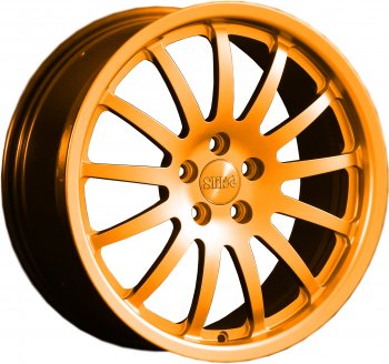 Кованый диск Slik classik R17x7.5 Ярко-оранжевый (ORANGE) 7.5x17  (Цвет: ORANGE)