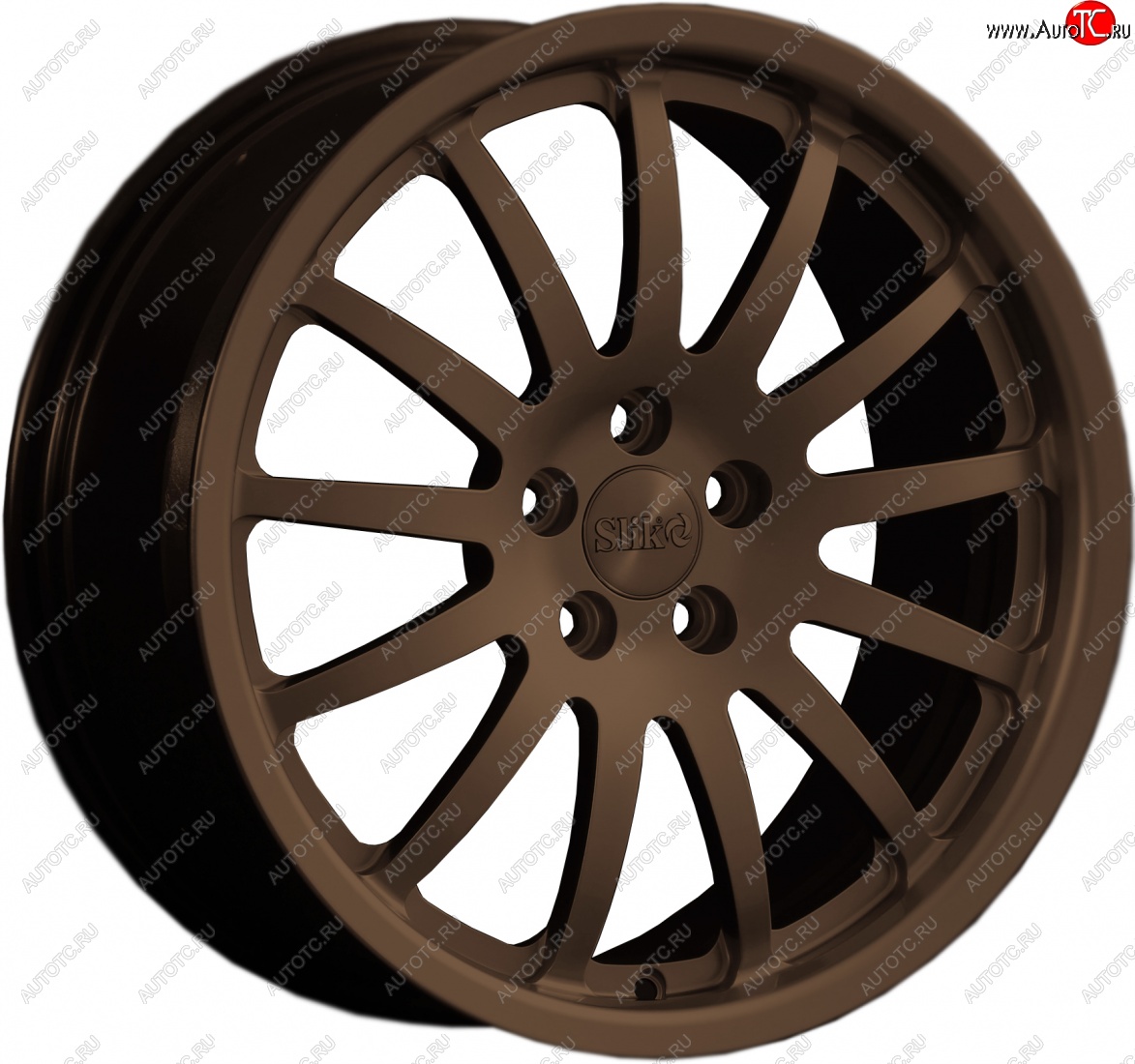 14 599 р. Кованый диск Slik classik R17x7.5 Бронза (BRZ) 7.5x17   (Цвет: BRZ)  с доставкой в г. Керчь