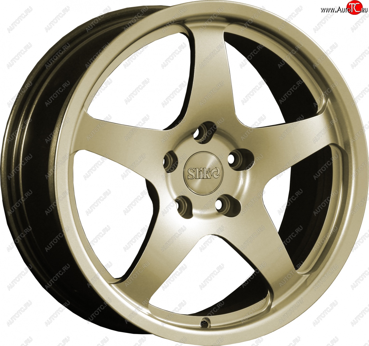 25 599 р. Кованый диск Slik classik R17x7.5 Золотой (G) 7.5x17 Renault Duster HS дорестайлинг (2010-2015) 5x114.3xDIA66.1xET47.0 (Цвет: G)