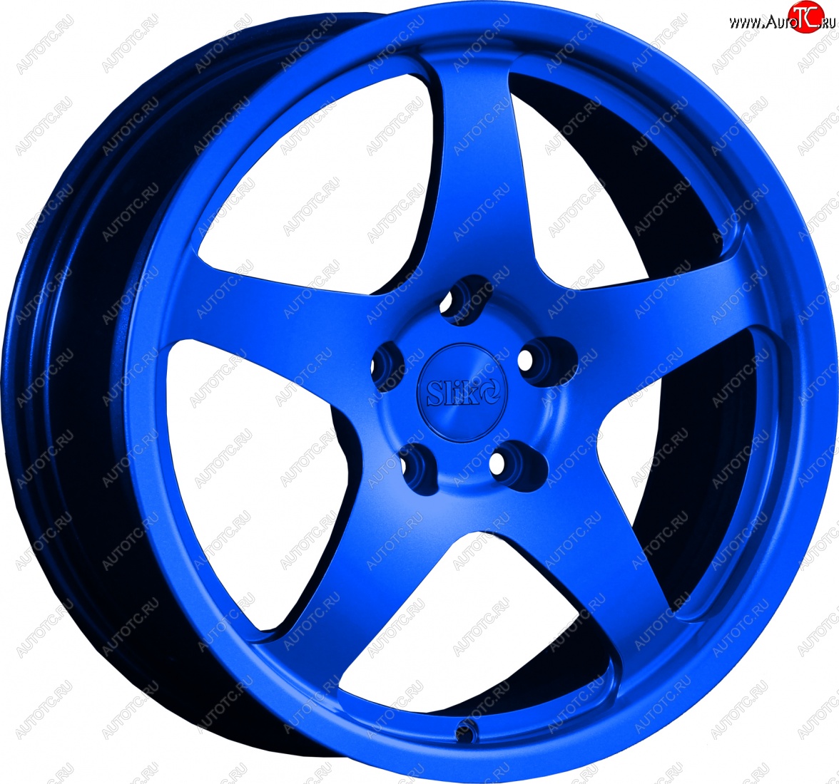 25 599 р. Кованый диск Slik classik R17x7.5 Candy BLUE синий 7.5x17   (Цвет: Candy BLUE синий 7.5x17)  с доставкой в г. Керчь
