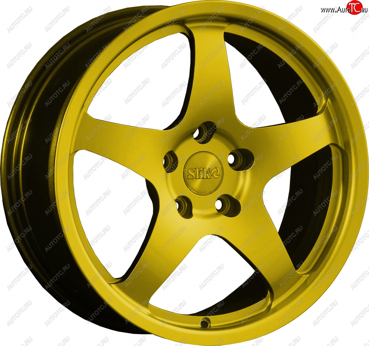25 599 р. Кованый диск Slik classik R17x7.5 Candy YELLOW ярко-желтый 7.5x17   (Цвет: Candy YELLOW ярко-желтый 7.5x17)  с доставкой в г. Керчь