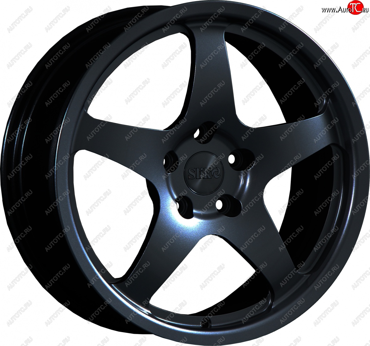 25 599 р. Кованый диск Slik classik R17x7.5 Черный матовый (MB) 7.5x17   (Цвет: MB)  с доставкой в г. Керчь