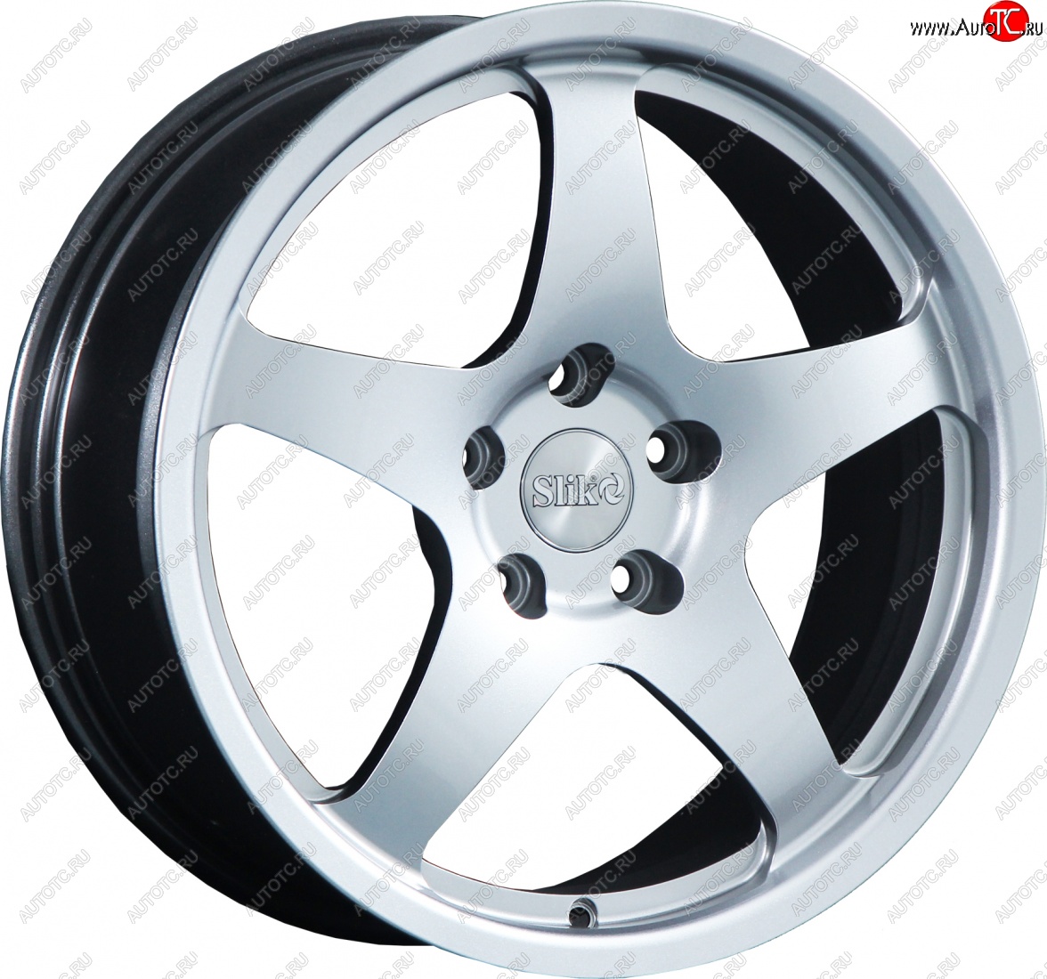 25 599 р. Кованый диск Slik classik R17x7.5 Яркое-блестящее серебро (HPB) 7.5x17   (Цвет: HPB)  с доставкой в г. Керчь