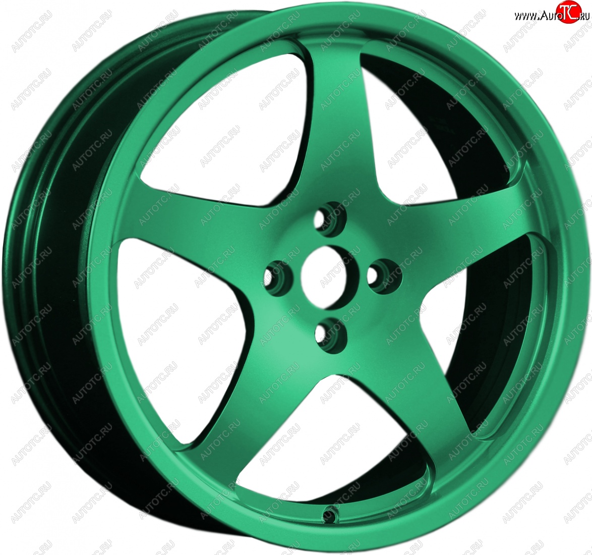 14 049 р. Кованый диск Slik classik R17x7.5 Candy Green изумрудно-зеленый 7.5x17   (Цвет: Candy Green изумрудно-зеленый 7.5x17)  с доставкой в г. Керчь