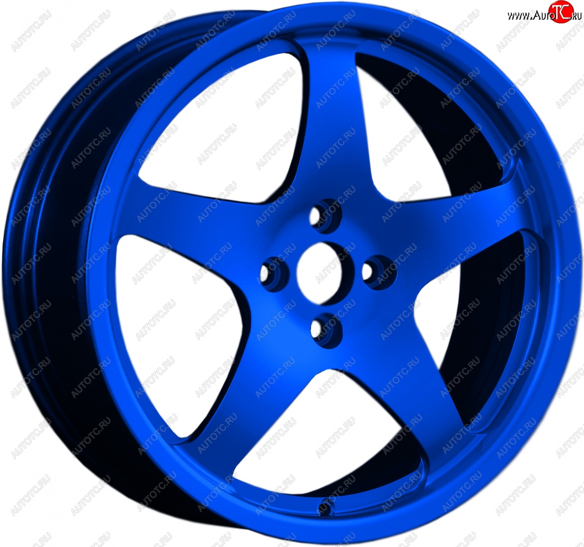 14 049 р. Кованый диск Slik classik R17x7.5 Candy BLUE синий 7.5x17   (Цвет: Candy BLUE синий 7.5x17)  с доставкой в г. Керчь