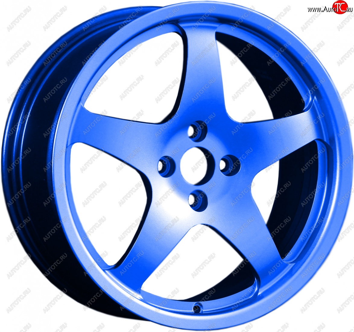 13 349 р. Кованый диск Slik classik R17x7.5 Синий (BLUE) 7.5x17   (Цвет: BLUE)  с доставкой в г. Керчь