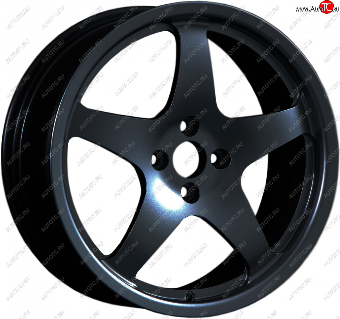 13 349 р. Кованый диск Slik classik R17x7.5 Черный глянцевый (BK) 7.5x17   (Цвет: BK)  с доставкой в г. Керчь