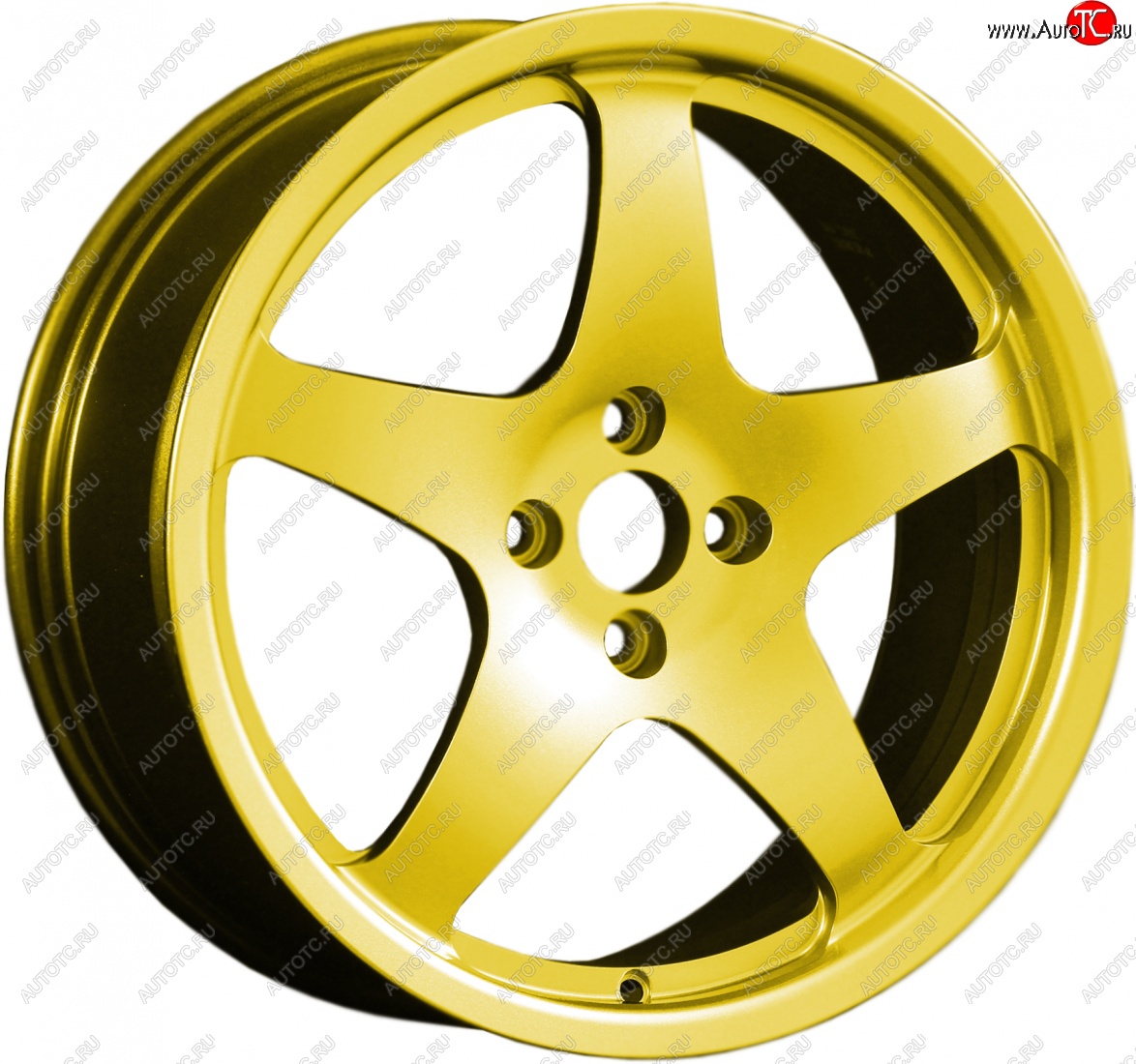 13 349 р. Кованый диск Slik classik R17x7.5 Ярко желтый RAL 1021 (YELLOW) 7.5x17   (Цвет: YELLOW)  с доставкой в г. Керчь