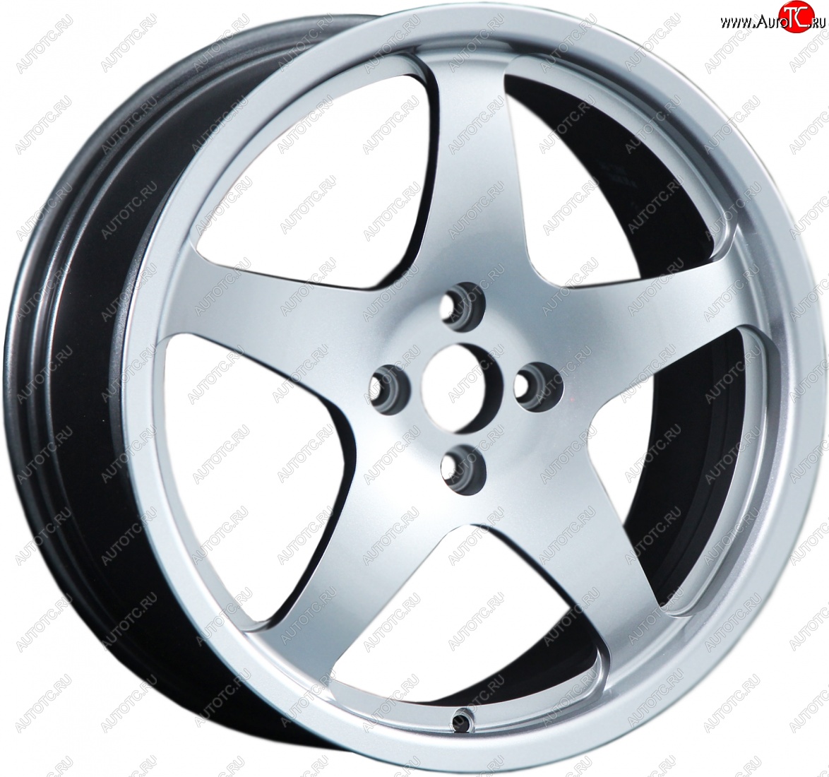 13 599 р. Кованый диск Slik classik R17x7.5 Яркое-блестящее серебро (HPB) 7.5x17   (Цвет: HPB)  с доставкой в г. Керчь