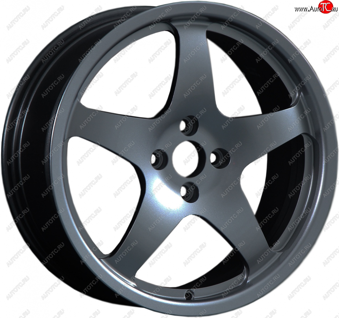 13 599 р. Кованый диск Slik classik R17x7.5 Графит глянцевый (GM) 7.5x17   (Цвет: GM)  с доставкой в г. Керчь