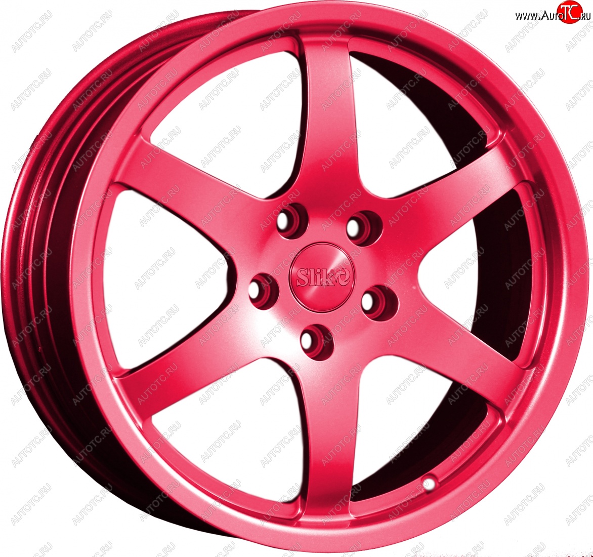 14 599 р. Кованый диск Slik classik R17x7.5 Candy RUBIN рубиновый 7.5x17   (Цвет: Candy RUBIN рубиновый 7.5x17)  с доставкой в г. Керчь