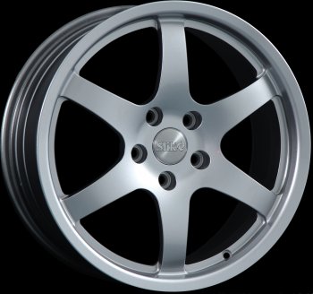 Кованый диск Slik classik R17x7.5 Серебристый светлый (S16) 7.5x17 Audi A8 D4 рестайлинг, седан (2013-2018) 5x112.0xDIA66.5xET30.0