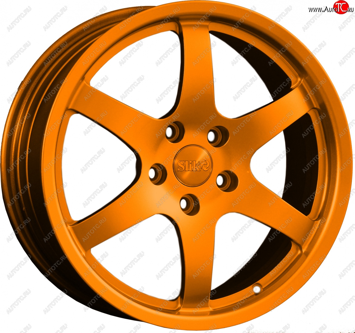 14 599 р. Кованый диск Slik classik R17x7.5 Candy Медно-оранжевый матовый 7.5x17   (Цвет: Candy Медно-оранжевый матовый 7.5x17)  с доставкой в г. Керчь