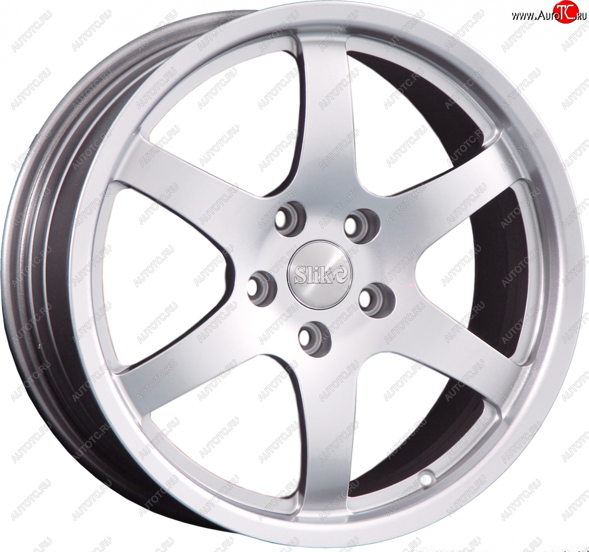 14 399 р. Кованый диск Slik classik R17x7.5 Белый (W) 7.5x17   (Цвет: W)  с доставкой в г. Керчь