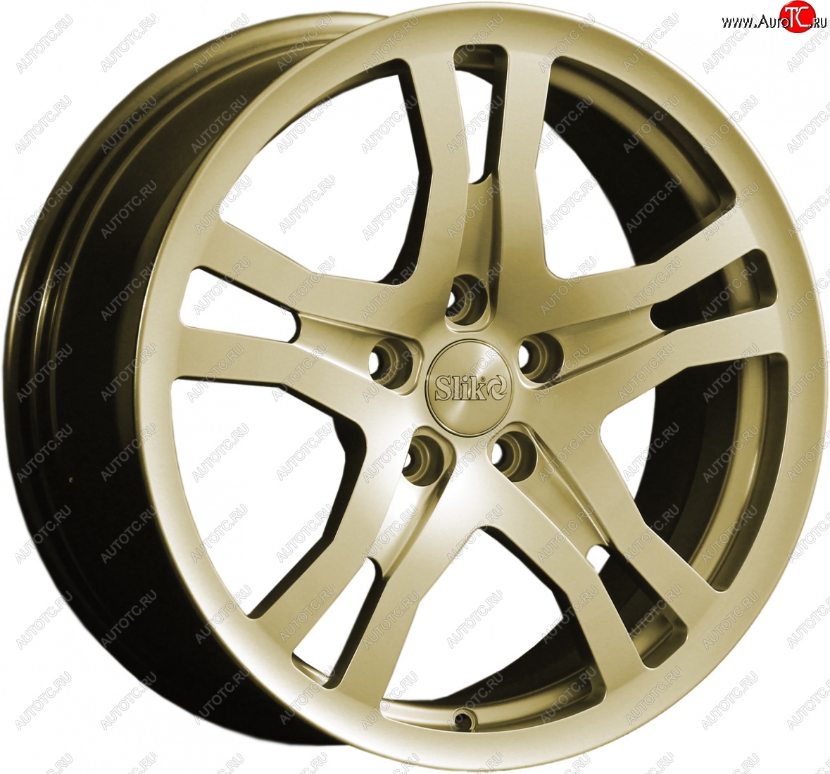 14 599 р. Кованый диск Slik classik R17x7.5 Золотой (G) 7.5x17 Opel Antara (2006-2010) 5x115.0xDIA70.3xET46.0 (Цвет: G)