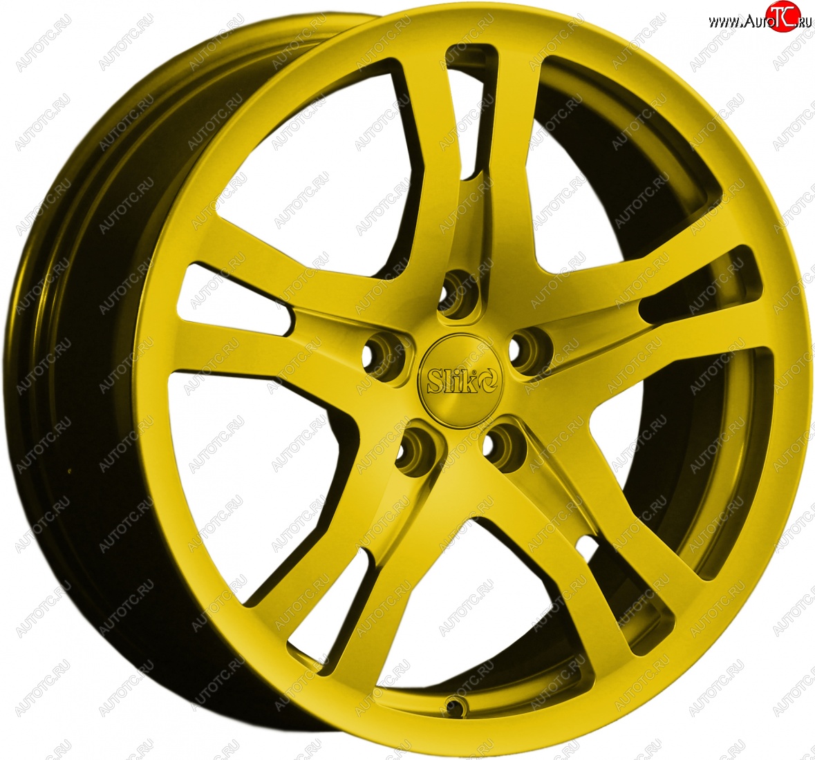14 599 р. Кованый диск Slik classik R17x7.5 Candy YELLOW ярко-желтый 7.5x17   (Цвет: Candy YELLOW ярко-желтый 7.5x17)  с доставкой в г. Керчь