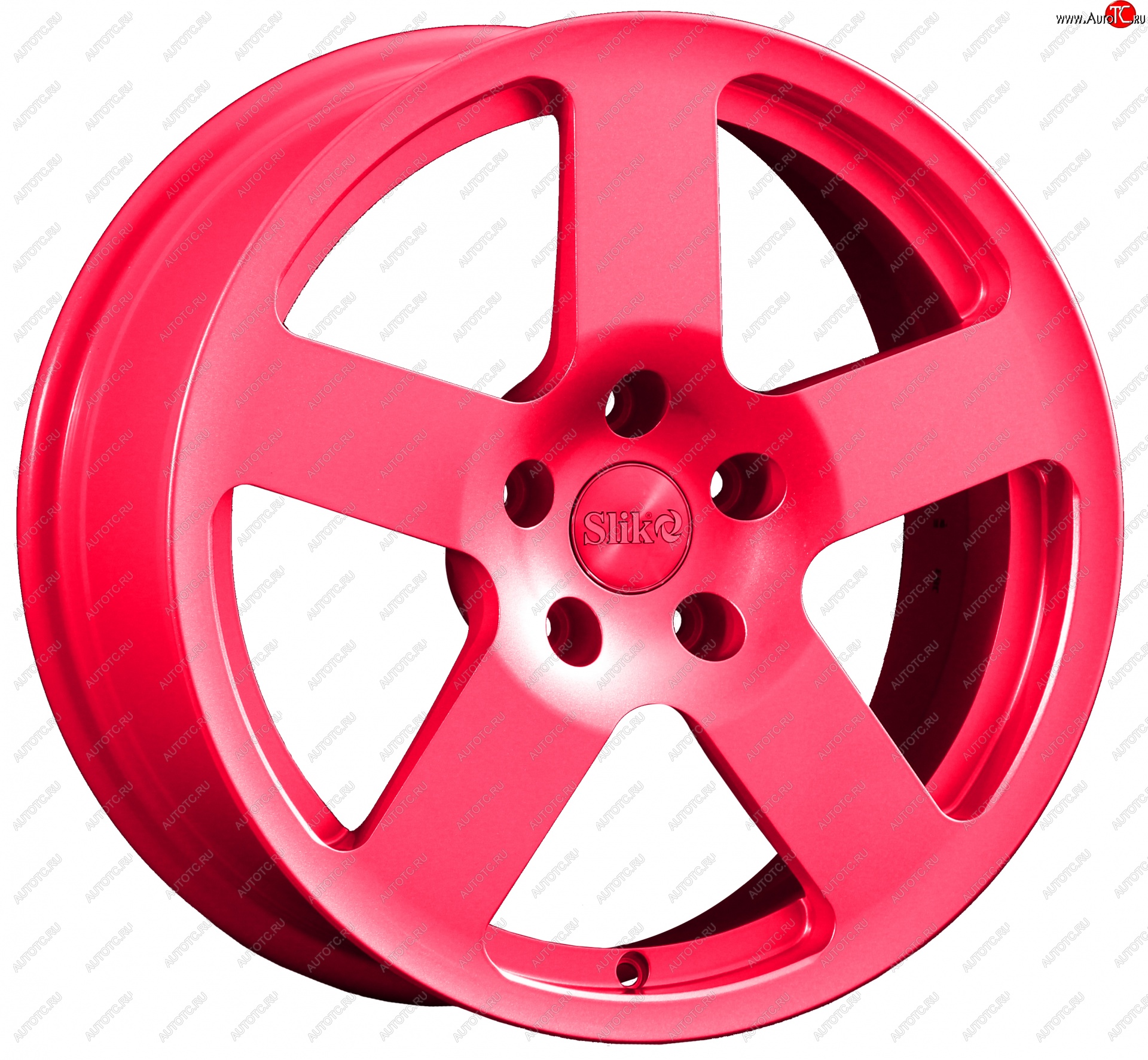14 599 р. Кованый диск Slik classik R17x7.5 Candy RUBIN рубиновый 7.5x17   (Цвет: Candy RUBIN рубиновый 7.5x17)  с доставкой в г. Керчь