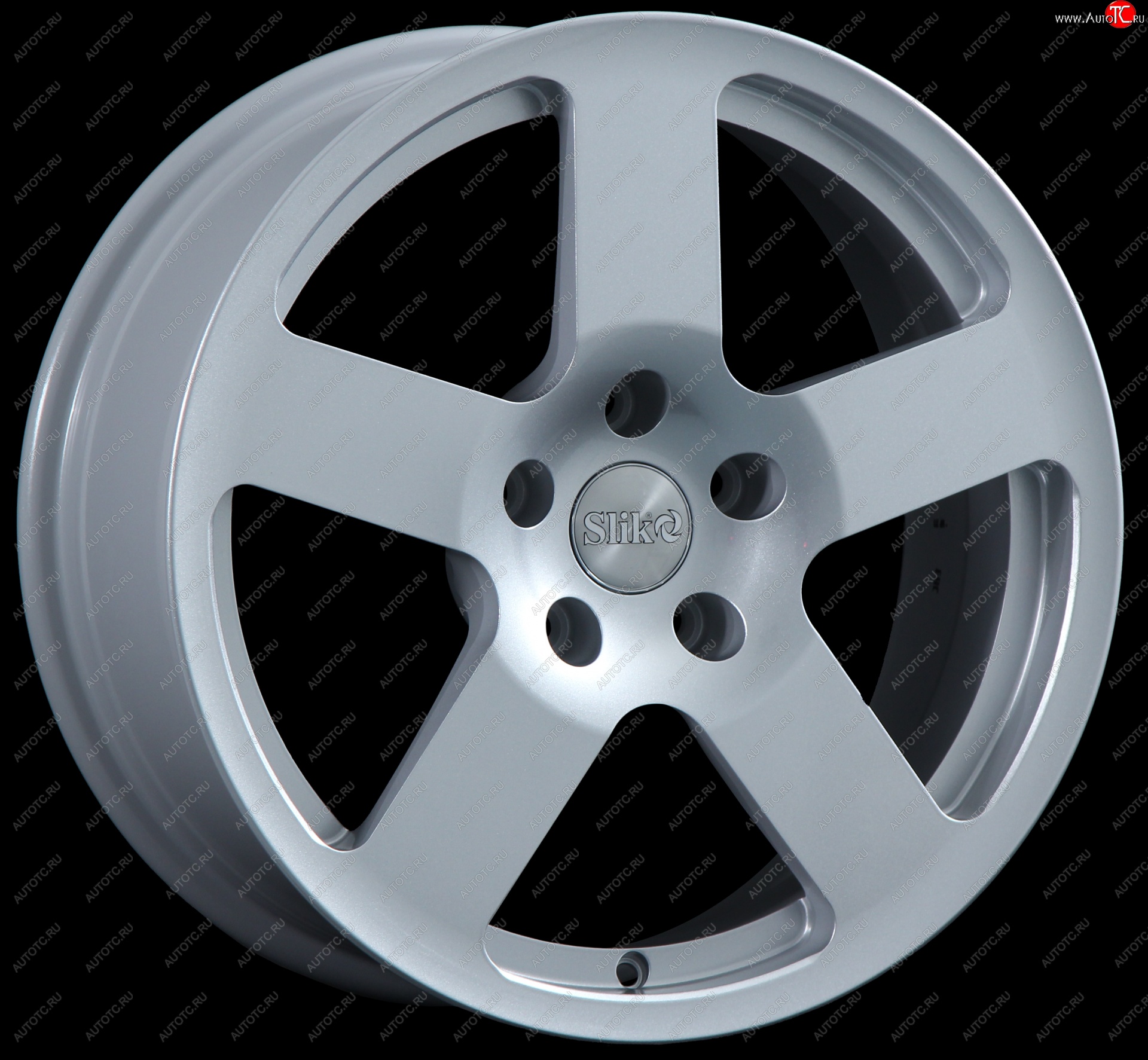 14 399 р. Кованый диск Slik classik R17x7.5 Серебристый светлый (S16) 7.5x17 Opel Antara (2006-2010) 5x115.0xDIA70.3xET46.0 (Цвет: S16)