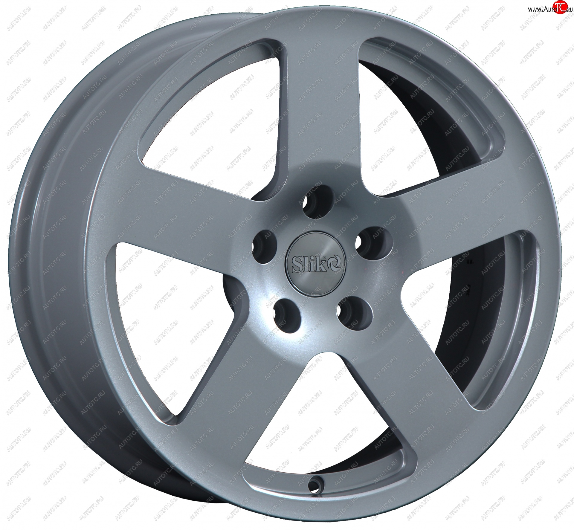 14 399 р. Кованый диск Slik classik R17x7.5 Серебристый тёмный (S25) 7.5x17   (Цвет: S25)  с доставкой в г. Керчь