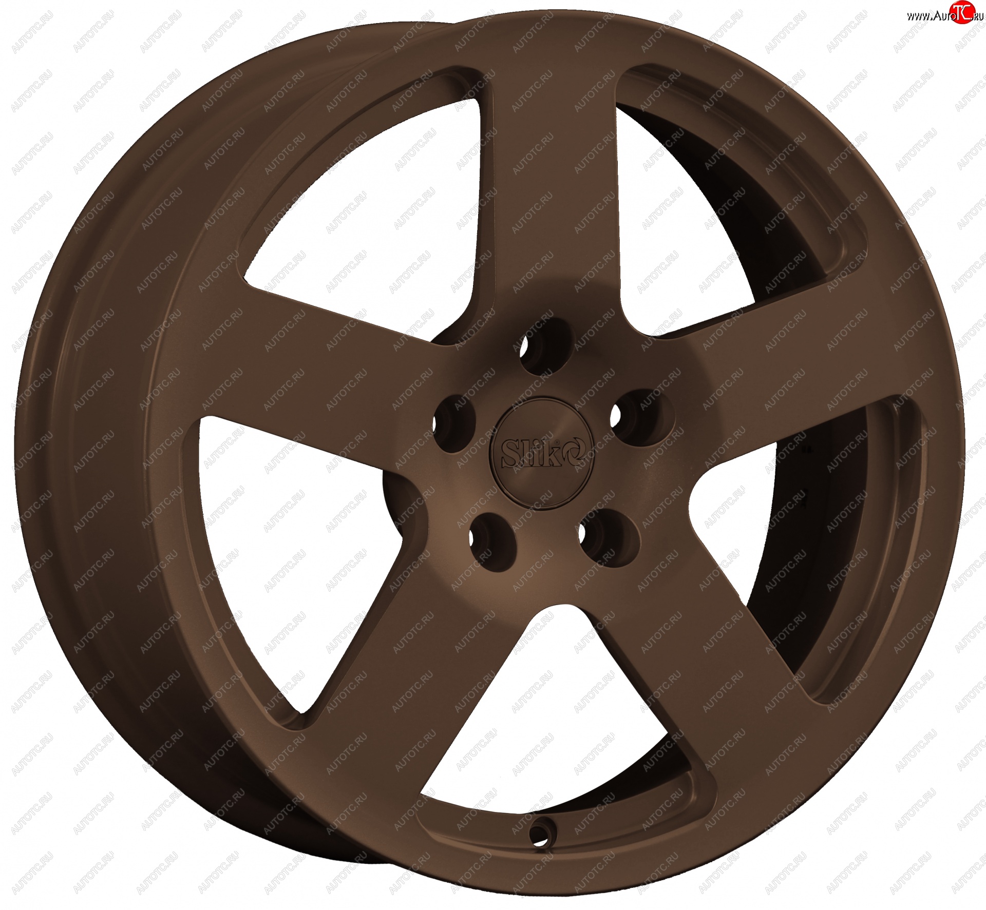 14 599 р. Кованый диск Slik classik R17x7.5 Бронза (BRZ) 7.5x17   (Цвет: BRZ)  с доставкой в г. Керчь