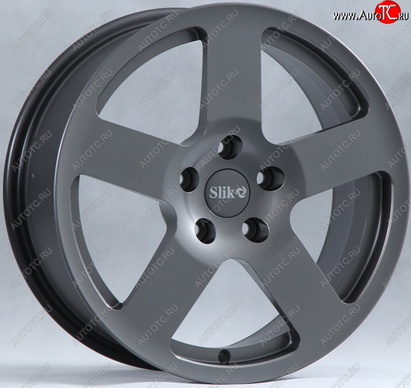 14 599 р. Кованый диск Slik classik R17x7.5 Графит глянцевый (GM) 7.5x17   (Цвет: GM)  с доставкой в г. Керчь