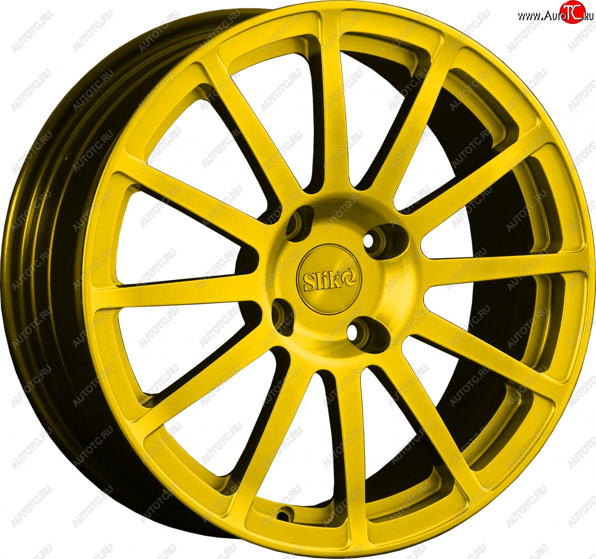 25 599 р. Кованый диск Slik classik R17x7.5 Candy YELLOW ярко-желтый 7.5x17   (Цвет: Candy YELLOW ярко-желтый 7.5x17)  с доставкой в г. Керчь