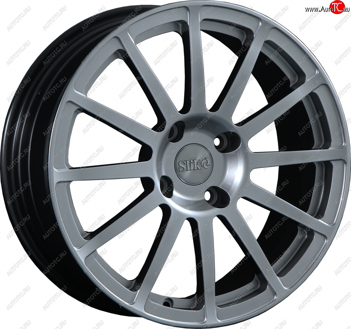 25 599 р. Кованый диск Slik classik R17x7.5 Серебристый тёмный (S25) 7.5x17   (Цвет: S25)  с доставкой в г. Керчь