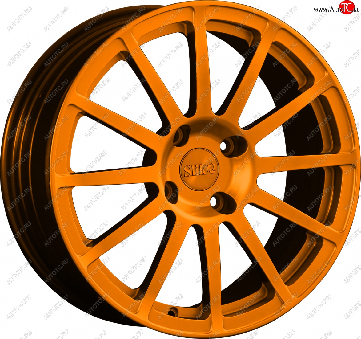 25 599 р. Кованый диск Slik classik R17x7.5 Candy Медно-оранжевый матовый 7.5x17   (Цвет: Candy Медно-оранжевый матовый 7.5x17)  с доставкой в г. Керчь
