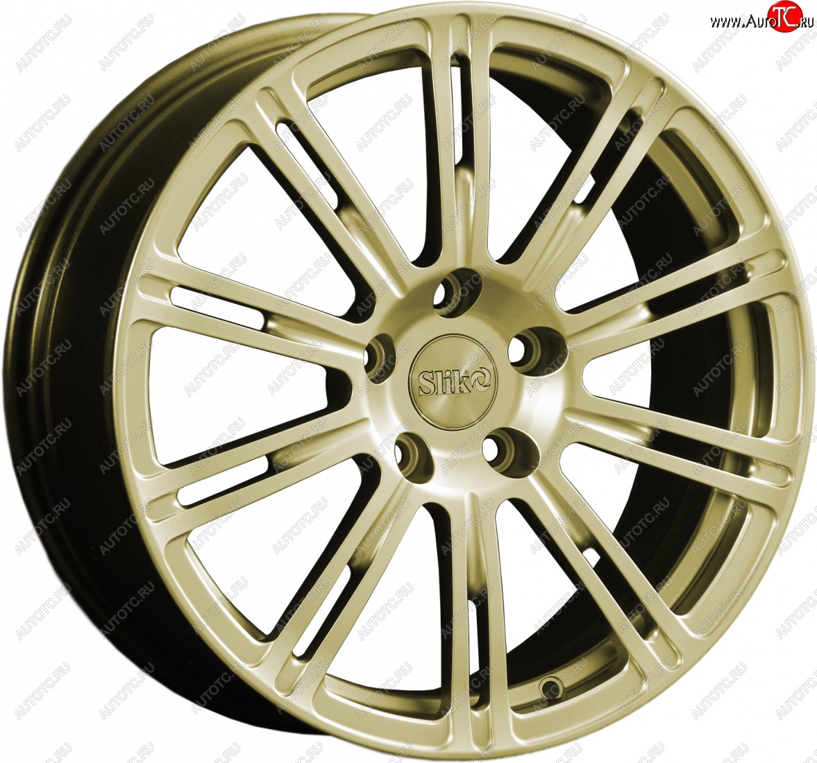 20 399 р. Кованый диск Slik classik R17x7.5 Золотой (G) 7.5x17 Opel Antara (2006-2010) 5x115.0xDIA70.3xET46.0 (Цвет: G)