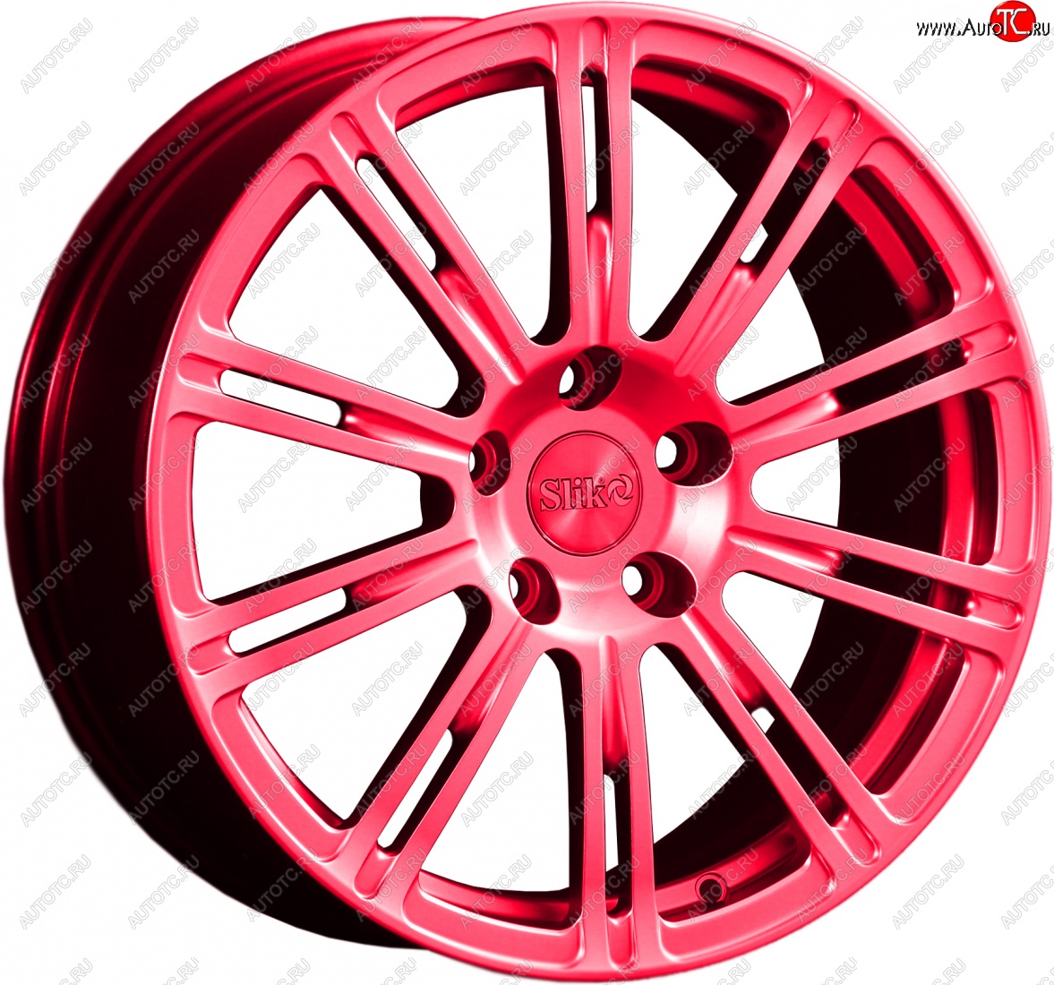 20 399 р. Кованый диск Slik classik R17x7.5 Candy RUBIN рубиновый 7.5x17   (Цвет: Candy RUBIN рубиновый 7.5x17)  с доставкой в г. Керчь